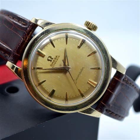 mens omega watch vintage photos|vintage omega men's watch 1950s.